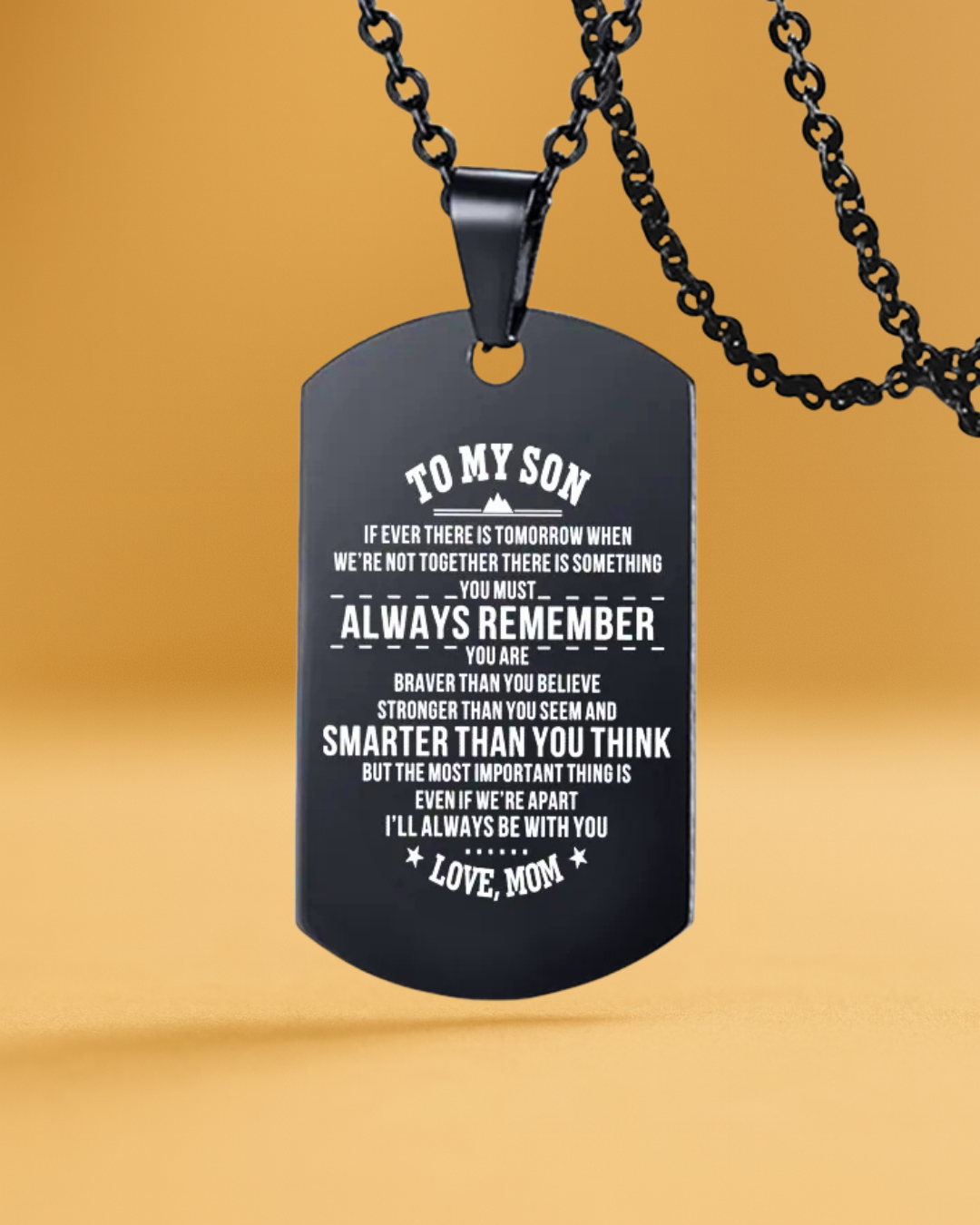 Inspirational Son Pendant Necklace