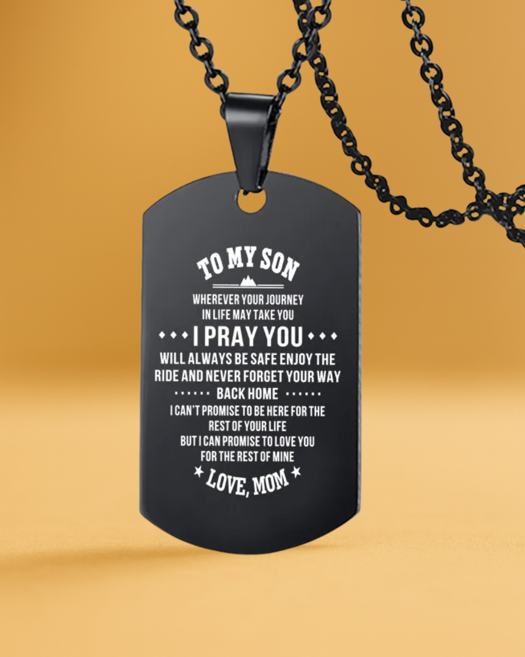 Inspirational Son Pendant Necklace
