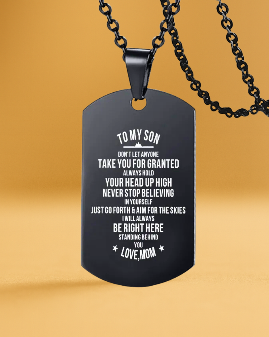 Inspirational Son Pendant Necklace