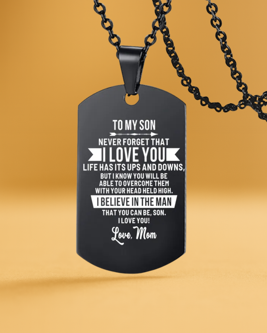 Inspirational Son Pendant Necklace