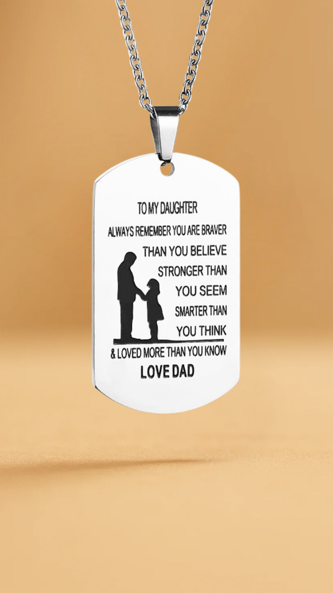 Custom Son Pendant Necklace