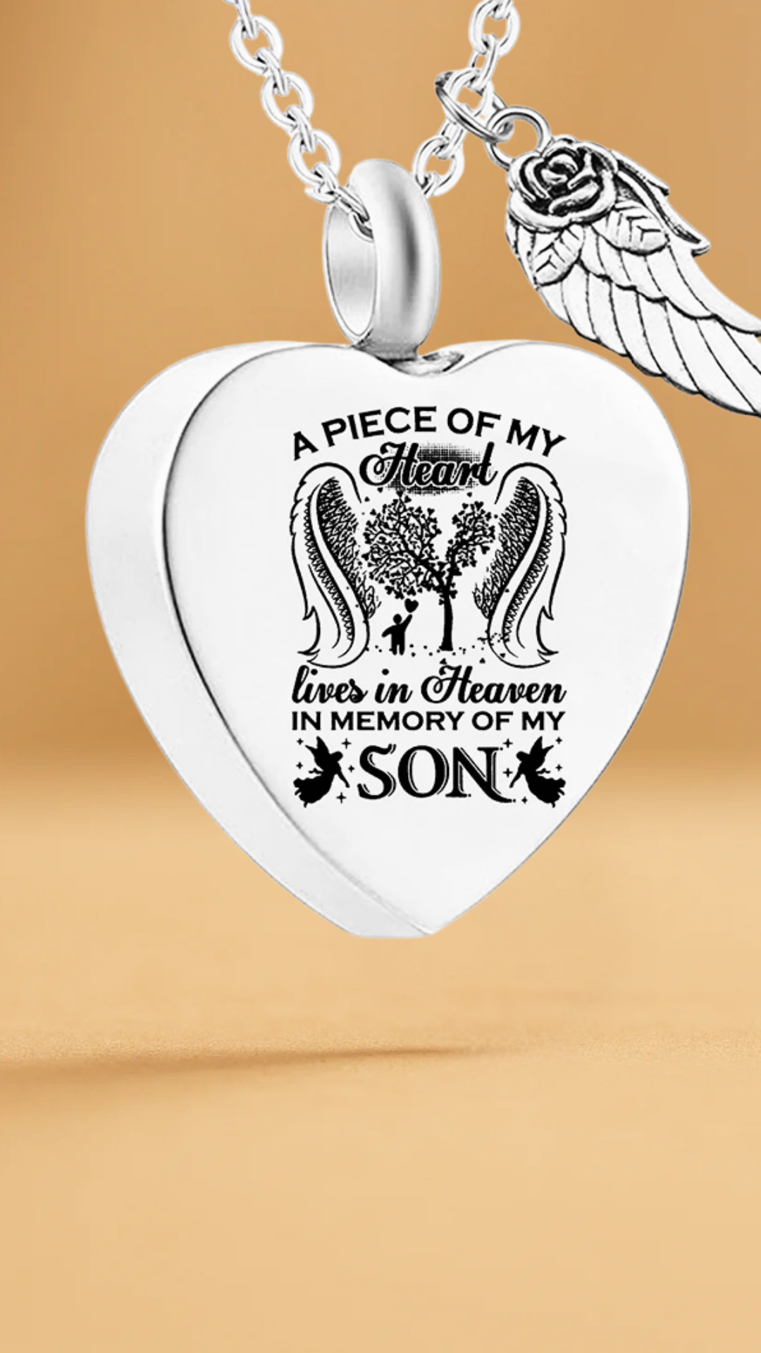 Tree of Life Urn Necklace