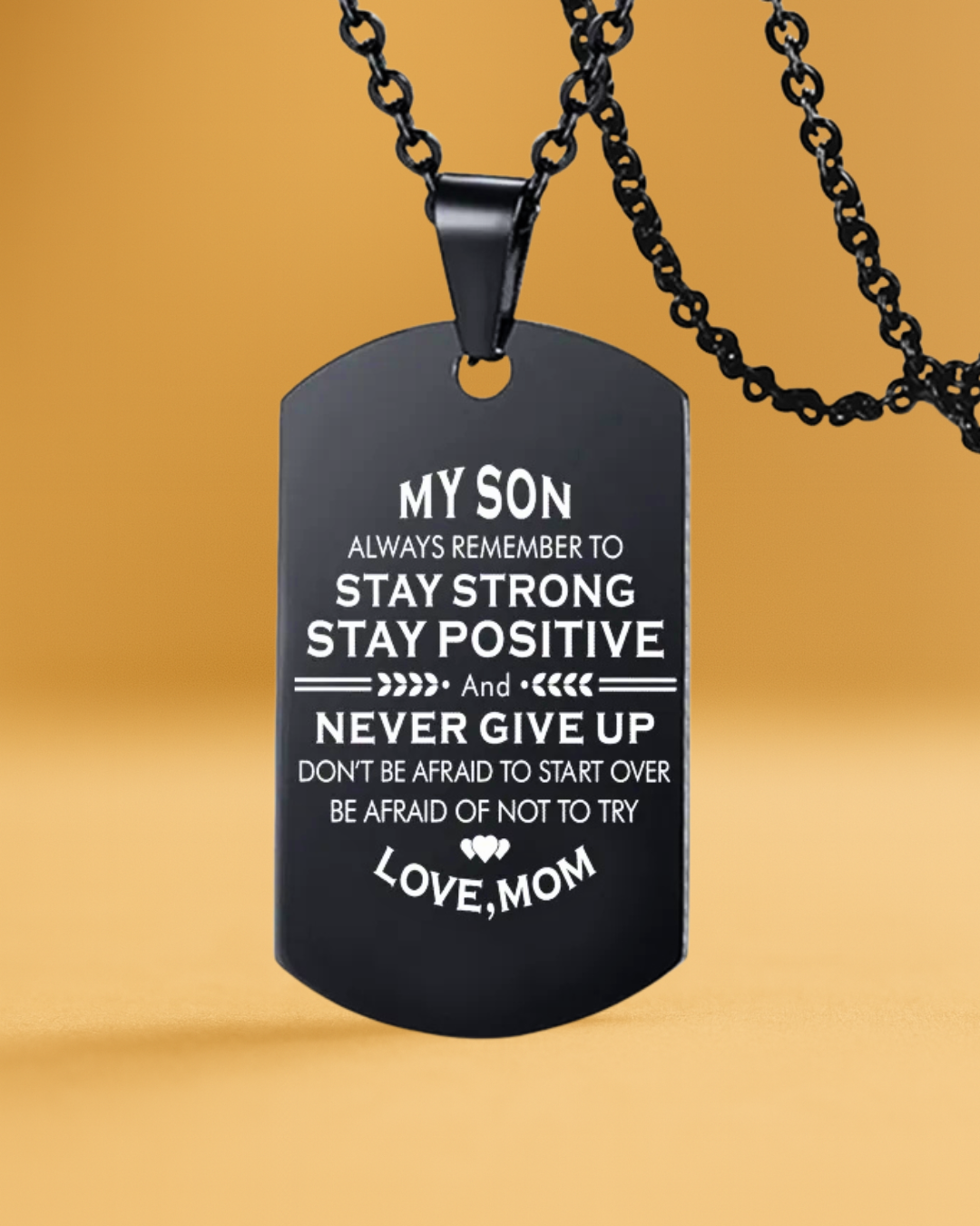 Inspirational Son Pendant Necklace