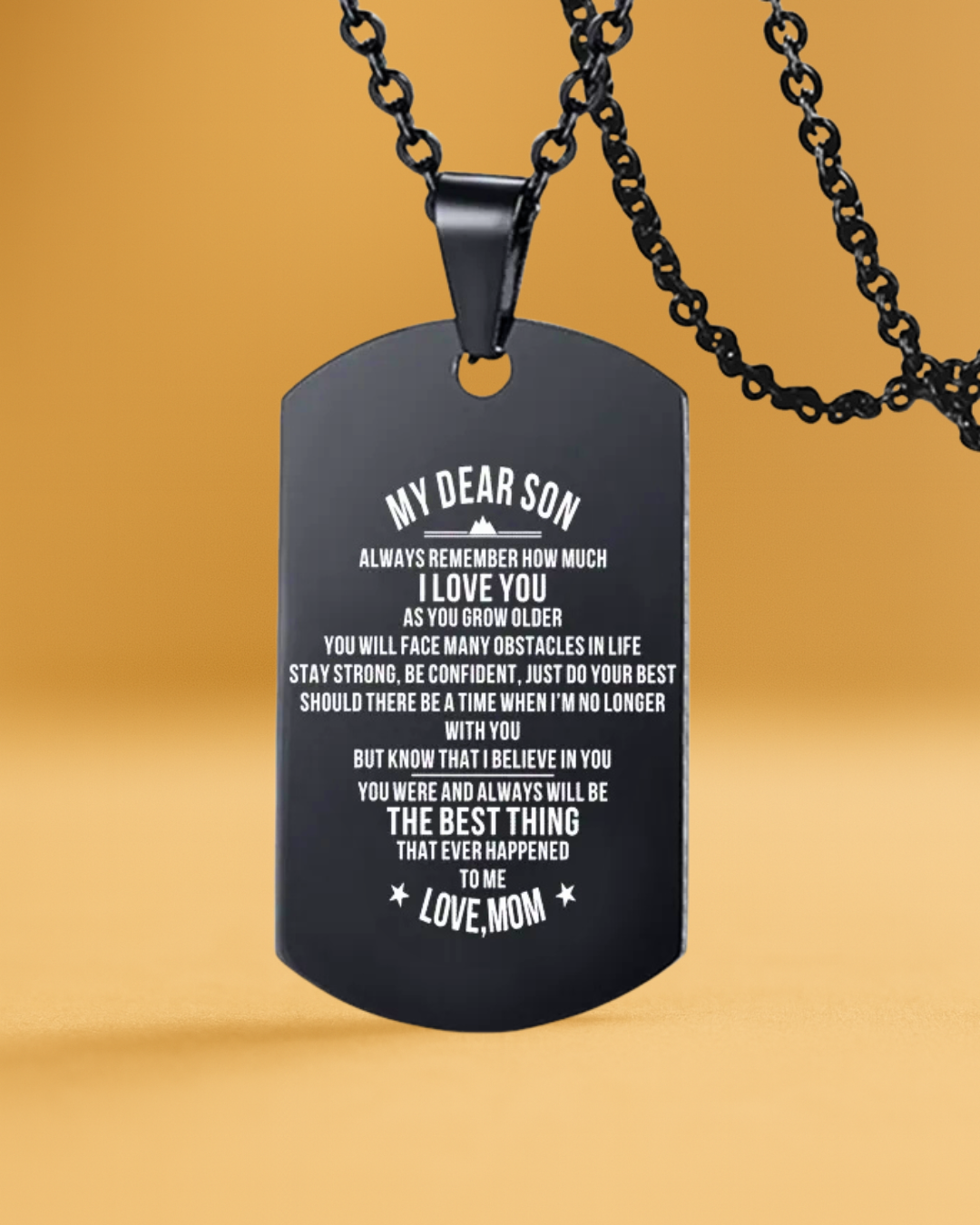 Inspirational Son Pendant Necklace