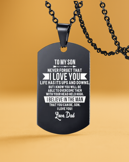 Inspirational Son Pendant Necklace