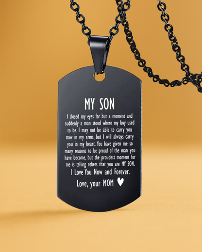 Inspirational Son Pendant Necklace