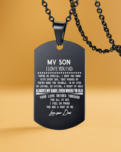 Inspirational Son Pendant Necklace
